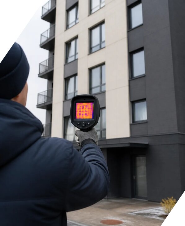 Тепловизионное обследование зданий в Борзе от 5151 р. | ЭкспертизаРоссия