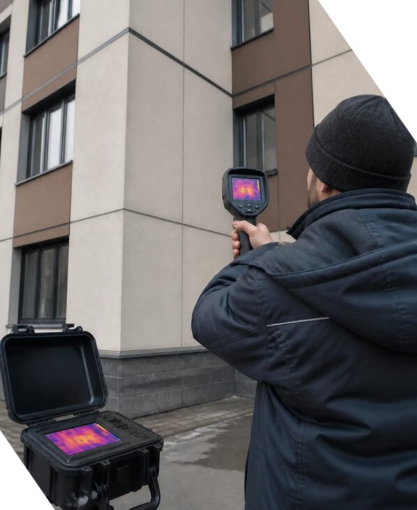 Тепловизионное обследование зданий и сооружений в Борзе